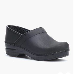 Dansko Professional Black Oiled Clog